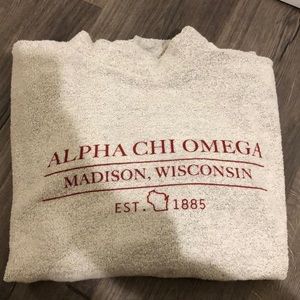 Woolly Alpha Chi Omega Sweatshirt